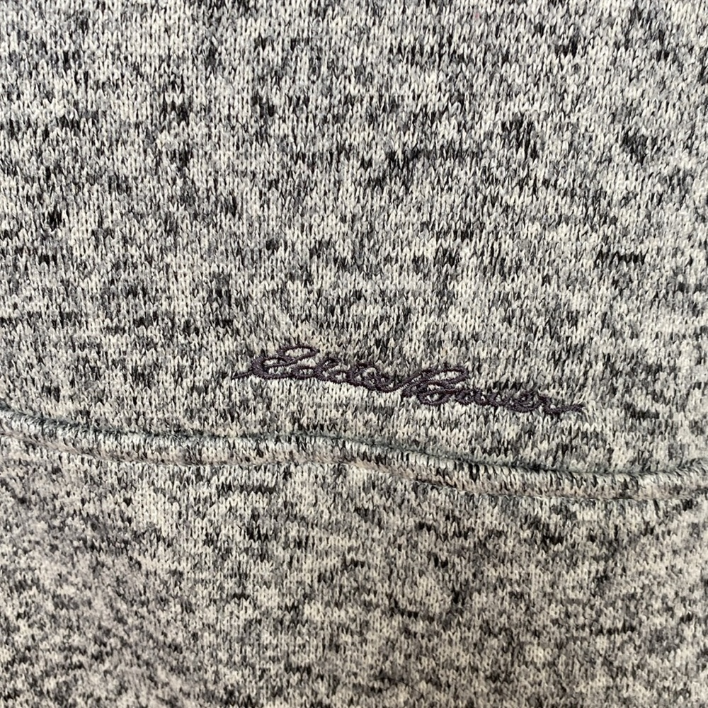 Eddie Bauer men’s radiator fleece snap front pullover grey sweater plus sz XXL - Picture 5 of 13